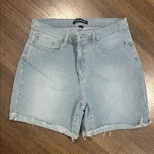 Calvin Klein Jeans Blue Striped Shorts